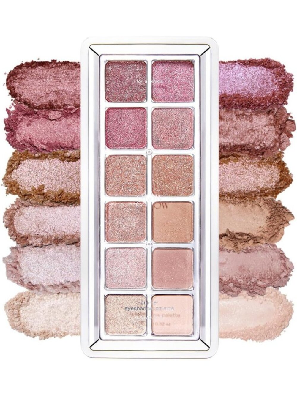 12-Color High-Pigment Anime Eyeshadow Palette | Blendable Matte & Shimmer